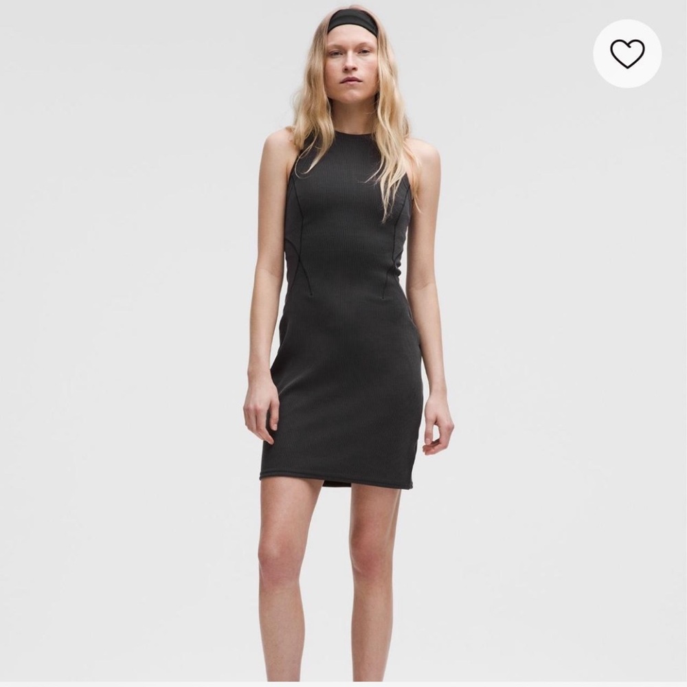 Lululemon Ribbed Softstream Slim-Fit Tank Dress size 12